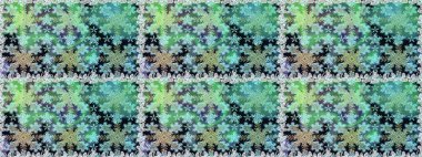 Çiçek süsü kumaş deseni, cam, çiçek desenli altın elementli, nötr renklerde metal. Klasik raster altın pürüzsüz desen.