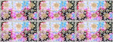 Tarafsız renklerde, altın elementlerle klasik, pürüzsüz desen. Noel 2019, kar tanesi, yeni yıl.