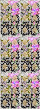 Raster geleneksel, gri renklerde, altın, kusursuz desen. Barok tarzında kusursuz bir doğulu süsü..