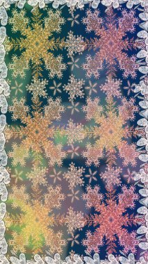 Altın karalama fantezi yapraklarından ve mavi renkli çiçeklerden Raster soyut çiçek çelengi. El yapımı dekoratif çerçeve, albüm kapağı, tebrik kartı, klasik Art deco tarzı.