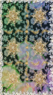 Altın kar taneleri basit, pürüzsüz desen. Kış sembolü, Mutlu Noeller, Mutlu yıllar 2019. Soyut duvar kâğıdı, ambalaj dekorasyonu. Gri renkli Raster altın deseni.