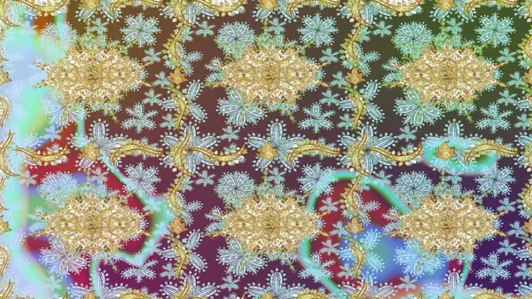 Tarafsız renklerde altın kar taneleri. Sembol bayramı, yeni yıl kutlamaları, altın desenler. Noel Altın Kar Tanesi eskiz modeli. Kış kar dokusu duvar kağıdı.