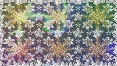 Çiçek desenli altın metal. Kusursuz altın desen. Altın elementli gri renkler. Raster altın çiçek süsü brokar kumaş ve cam desenli..