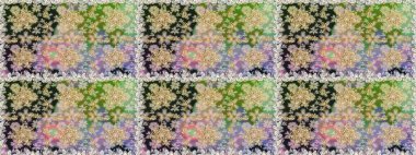 Süslü dekorasyon. Tarafsız renklerdeki altın desenler ve altın elementler. Lüks, kraliyet ve Viktorya dönemi konsepti. Raster klasik barok çiçeksiz altın desenli..