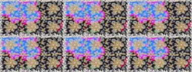 Şam, tasarım için kusursuz desen. Gri renklerde, altın elementli, pürüzsüz desen.