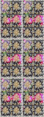 Kusursuz klasik raster altın desenli. Klasik klasik klasik arka plan. Gri renklerde, altın elementlerle kusursuz desen. Geleneksel oryantasyon süsü.