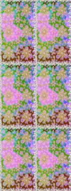 Geleneksel raster ve altın desen. Tarafsız renkler üzerinde klasik oryantal desen. Damask pürüzsüz süsü.