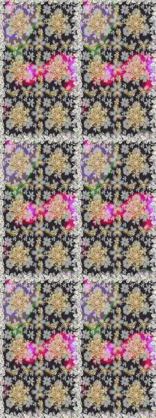 Kusursuz klasik raster altın desenli. Klasik klasik klasik arka plan. Gri renklerde, altın elementlerle kusursuz desen. Geleneksel oryantasyon süsü.