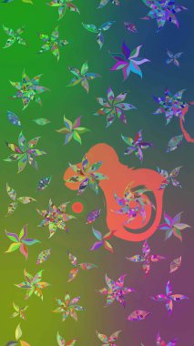 Güzel kumaş deseni. Küçük bir çiçekte eskiz deseni. Hoş bir çiçek geçmişi var. Raster illüstrasyonu.