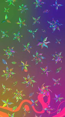 Güzel kumaş deseni. Güzel suluboya yaz çiçekleri deseni..