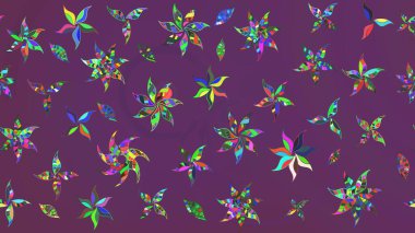 Raster Hip kumaş deseni. Eskiz Vintage Çiçek Deseni.