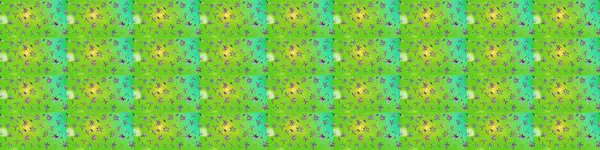 Raster suluboya çiçek deseni, narin çiçekler, yeşil ve sarı çiçekler, tebrik kartı şablonu. Raster Güzel kumaş deseni.