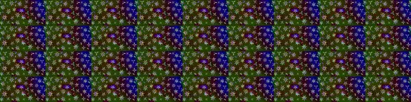 Elle çizilmiş çiçek desenli Raster çizimi. Tekstil, kumaş, ambalaj, hatıra defteri için hoş bir çiçek arkaplanı. Çocuksu tasarım. Kahverengi ve yeşil arkaplanda.