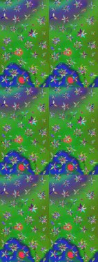 Çiçek deseni duvar kağıdı, desen dolguları ve web sayfası arka planı için kullanılabilir. Süslü zentangle çizim dokusu, soyut çiçeklerle süslenmiş. Şekillendirilmiş çiçekli çizim deseni.