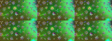 Yatak çarşafları, ceket, paket tasarımı, kumaş ve moda kavramları için tekstil baskısı. Eskiz modeli etnik tasarım. Çiçekleri, deniz kabukları, mandalaları ve suluboya efektleri olan deniz altyapısı.