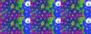 Etnik Mandala havlusu. Raster Henna tarzı. Taslak süsleme izi. Sınır Kızılderili çiçekli paisley patten. Tebrik kartı arkaplanı, boyama kitabı, arkaplan, tekstil için kullanılabilir.