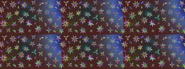 Güzel eskiz şekli. Raster çiçekli arka plan. Yazdır. Güzel kumaş deseni. Renkli Yaz Temalı eskiz kalıbı. Düz Çiçek Elementleri Tasarımı.