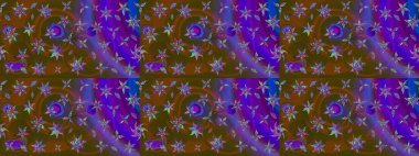 Çiçek arkaplan. Çizim raster deseni. Güzel kumaş deseni.