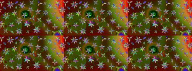 Fantezi çiçekli eskiz deseni, doğal duvar kağıdı, çiçek desenli kıvrım çizimi. Paisley el çizimi elementler. Ev dekoru.