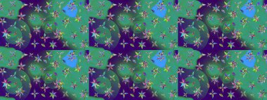 Klasik çiçek desenli. Paketleme, tekstil, duvar kâğıdı için çiçek eskizi. Yumuşak fayans. Raster 'ın taze dokusu. Yumuşak pamuk tasarımı.