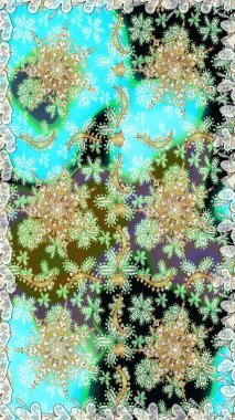 Altın kar taneleri basit, pürüzsüz desen. Soyut duvar kâğıdı, ambalaj dekorasyonu. Kış sembolü, Mutlu Noeller, Mutlu yıllar 2019. Tarafsız renklerde Raster altın deseni.