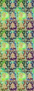 Klasik Raster Golden eskiz kalıbı. Çiçek süsü kumaş deseni, cam, çiçek desenli metal altın elementli yeşil renkte.