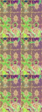 Altın şablonu çiz. Bej renkli ve altın elementli çizim deseni. Raster doğulu süsü.