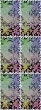 Raster geleneksel, gri renklerde, altın, kusursuz desen. Barok tarzında kusursuz bir doğulu süsü..