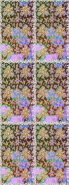 Geleneksel klasik raster altın pürüzsüz desen. Barok tarzında kusursuz bir doğulu süsü. Tarafsız ve kahverengi renklerde altın elementler.