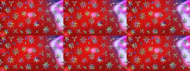 Çiçekli eskiz arkaplanı. Renkli Bahar Teması eskiz kalıbı. Düz Çiçek Elementleri Tasarımı. Çocuk stili.