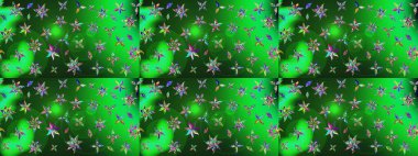 Düz Çiçek Elementleri Tasarımı. Raster. Renkli Bahar Teması çizim şablonu.