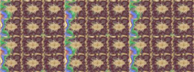 Eskiz kalıbı altın elementler. Altın şablon. Kart, duvar kağıdı, ambalaj ve tekstil için klasik tasarım. Raster illüstrasyonu. Klasik çiçek dokusu. Kahverengi renkte Royal retro.