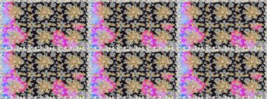 Klasik klasik klasik arka plan. Geleneksel oryantasyon süsü. Kusursuz klasik raster altın desenli. Altın elementlerle gri renklerde altın desen.