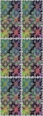 Gri renkli ve altın elementli geleneksel altın sarısı desen. Barok tarzında kusursuz bir doğulu süsü..