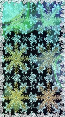 Doğu tarzı element. Çizgi sanatı tasarım şablonu için kusursuz sınır. Davetiyeler, kartlar, web sayfası için Raster illüstrasyon. Mavi renklerdeki altın element. Altın çizgili çiçek dekoru.