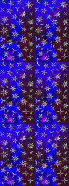 El çizimi Raster çizimi. Çizim çiçek deseni duvar kağıdı, web sitesi arka planı, ambalaj kağıdı, davetiye, broşür, afiş veya web sitesi için kullanılabilir. Karalama elementleri.