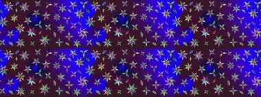 Raster çiçek izi. Raster Yumuşak kumaş deseni. Klasik taslak çizimi. Çiçeksel kahverengi ve mavi çizim deseni.