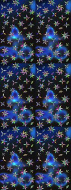 Klasik çiçek desenli. Yumuşak fayans. Yumuşak pamuk tasarımı. Raster 'ın taze dokusu. Paketleme, tekstil, duvar kağıdı için çiçek arkaplanı.