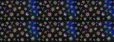 Gri ve mavi renklerde bahar çiçekleri. Raster illüstrasyonu. Raster çiçek desenli ve çiçekli..