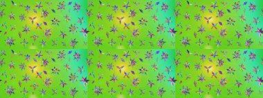 Tatil havası. Bahar mevsimi. Nazik romantik baskı. Raster güzel bir çiçek deseni çiziyor..
