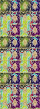 Raster altın tekstil baskısı. Altın elementlerle nötr renklerde altın desen. İslam tasarımı. Çiçek kiremitleri. Çizim desenli oryantal süs.