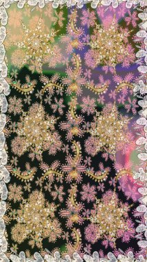 Kusursuz klasik raster altın desenli. Geleneksel oryantasyon süsü. Gri ve nötr renklerde altın desenler ve altın elementler. Klasik vintage arkaplan.