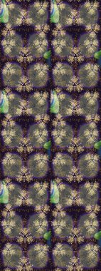 Çiçekli eskiz deseni. Gri ve kahverengi renkli çiçekler. Suluboya çizimi. El çizimi.