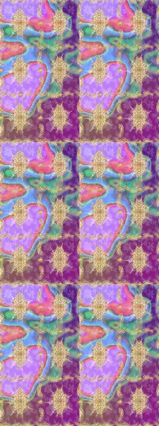 Tarafsız renklerde altın elementlerle Raster eskiz deseni. Tasarım için Damask çizim deseni.