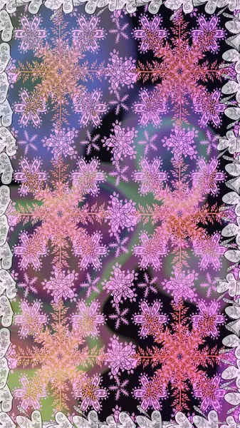 Kına dövmeli süs çiçekleri, altın çıkartmalar, mehndi ve yoga tasarımı, kartlar ve parmak izleri. Tarafsız ve pembe renklerde desen. Raster altın mehndi kusursuz desen.