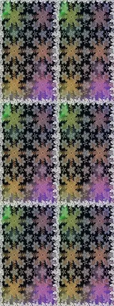 Raster illüstrasyonu. Damask altın soyut çiçek gri ve siyah renklerde pürüzsüz desen. Süsleme.