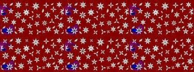 Tekstil veya kitap kapakları, imalat, duvar kağıtları, baskı, hediye paketi ve yapıştırma kitabı için çiçek eskizi geçmişi. Küçük çaplı çiçeklerdeki basit şirin desenler. Raster illüstrasyonu.