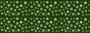 Eskiz arkaplan modeli. Raster hisseleri. Suluboya, elle çizilmiş. Çiçekler yeşil ve nötr.