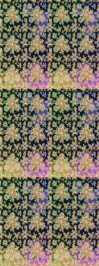 Kusursuz oryantal klasik altın desen. Gri renklerde altın tekrarlayan elementler içeren Raster soyut arkaplanı.