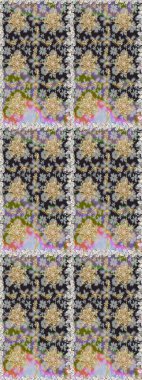 Raster altın pürüzsüz desen. Gri renklerde kusursuz desen. Kusursuz altın desenli bukleler. Doğu tarzında altın elementler arabesk.